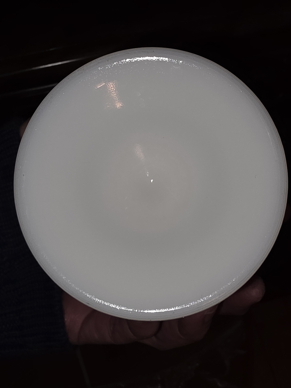 Fenton White Hobnail Milk Glass Compote - Classic Home Accent - Picture 5 of 7